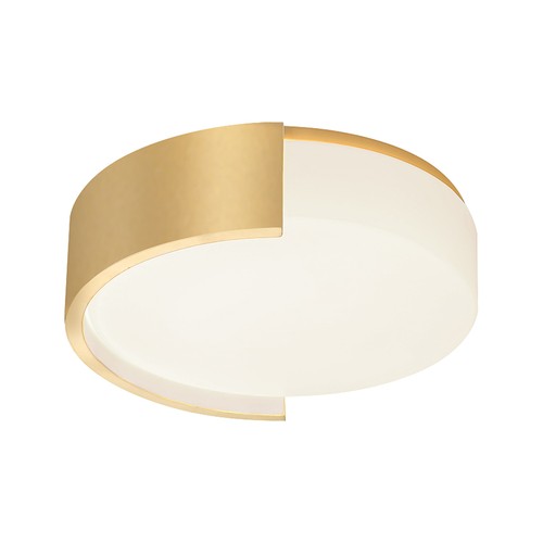 V-Tac 63W LED-taklampa, Ø55cm - 3-i-1 CCT, dimbar, guld, inkl. fjärrkontroll
