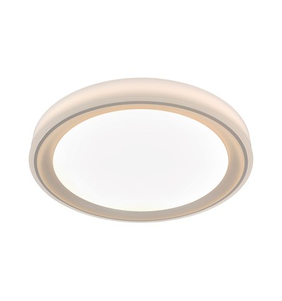 V-Tac 30W/60W/30W Designer taklampa med fjärrkontroll - 3-i-1 CCT, dimbar, guldkant, inkl. ljuskälla