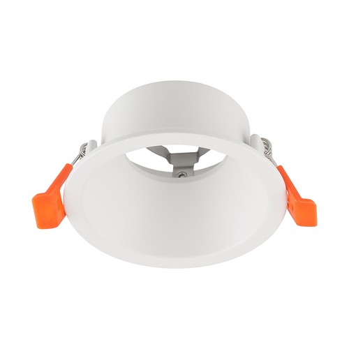 GU10 infälld spotlight - Rund, vit, Deep Anti Glare, utan ljuskälla