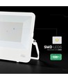 200W LED-strålkastare - 135lm/W, IP65, vitt hölje, Cree-chip, 6 års garanti