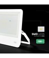 300W LED strålkastare - 135lm/W, IP65, vitt hölje, 6 års garanti, CREE Chip