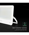 300W LED strålkastare - 135lm/W, IP65, vitt hölje, 6 års garanti, CREE Chip