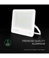 300W LED strålkastare - 135lm/W, IP65, vitt hölje, 6 års garanti, CREE Chip
