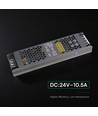 250W / 24V DC strömförsörjning för LED-strips - 10.5A, IP20, Slim design