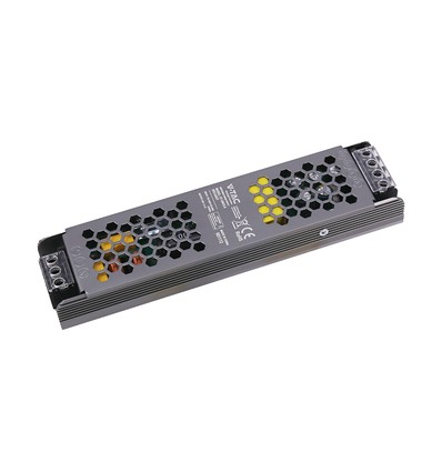 120W / 12V DC strömförsörjning för LED-strips - 10A, IP20, Slim