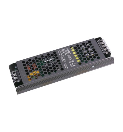 150W / 12V DC strömförsörjning för LED-strips - 12,5A, IP20, Slim
