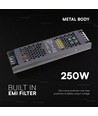 250W / 12V DC strömförsörjning för LED-strips - 20.83A, IP20, Slim design