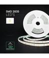 V-Tac 20m 8W/m Ultra Long LED-strip - 24V, IP20, 4000K