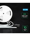 V-Tac 10m 9W/m Neon Flex LED - 24V, IP65, 6500K, kallvit