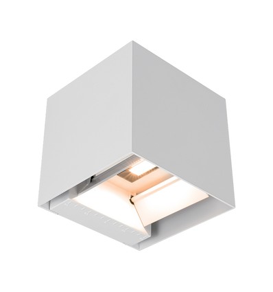 V-Tac 9W Solara vägglampa med sensor - IP65, vit, 3-i-1 CCT, solcells-LED med PIR-sensor