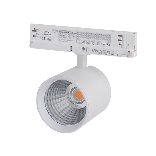 LEDlife 30W vit DALI skenspotlight - RA 90, 38 grader, 3-fas