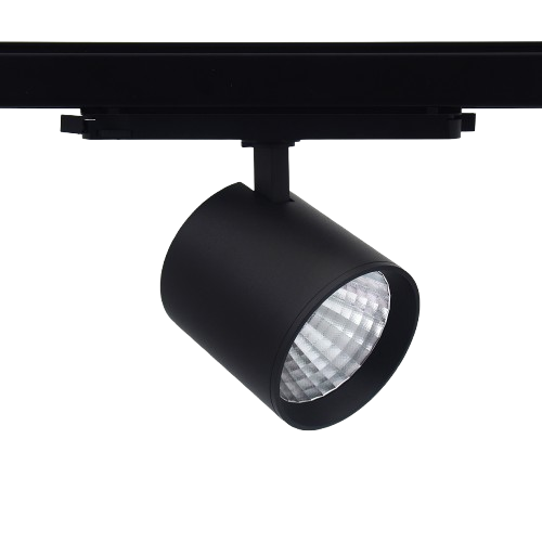 LEDlife 30W svart DALI skenspotlight - RA 90, 38 grader, 3-fas