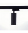 10W 3-fas RA97 skenspotlight - Dimbar, 110lm/W, svart