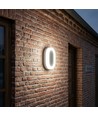 11W Oval sensor vägglampa - PIR sensor, 5000K, IP65, 825lm
