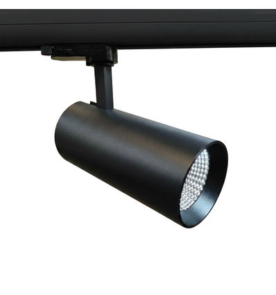 30W 3-fas RA90 skenspotlight - 100 lm/W, 36 grader, Svart, Philips LED