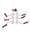 6-pack 12V downlight - 2,5W, rund, inkl. hålsåg och quick connector, för båt mm.