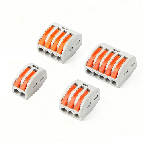 Toppklämmor set 46 st. - 0,32-2,5 mm² för 2/3/4/5 ledare