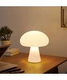 Laddningsbar LED svamp bordslampa - Vit, touch dimbar, CCT, IP54