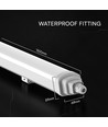 150cm 48W vattentät komplett LED-armatur - 120lm/W, IP65, 4000K, 6 års garanti