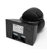 PIR rörelse- och ljussensor 1200W - IP65, svart