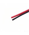20m Kabel röd/svart - 2x1,2mm²(16AWG), 12-24V, för LED-strip