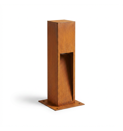 Corten trädgårdslampa - 50cm, 12W, IP65 utomhus, inkl. ljuskälla