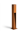 Corten trädgårdslampa - 100 cm, 12W, IP65 utomhus, inkl. ljuskälla