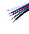 5m 1,2mm² RGBW kabel - 5-ledare (16AWG), 12V-24V för LED-strip