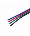 20m RGB-kabel - 4x0,35mm², 12-24V, för LED-strip