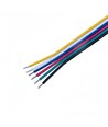 5m RGB+CCT-kabel för LED-strip - 6x0,35 mm², 12/24V