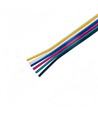 5m RGB+CCT-kabel för LED-strip - 6x0,35 mm², 12/24V
