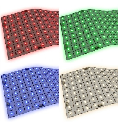 Vikbart LED Ark RGB+NW RA95 - 24V DC, IP20, 49x24cm, 45W