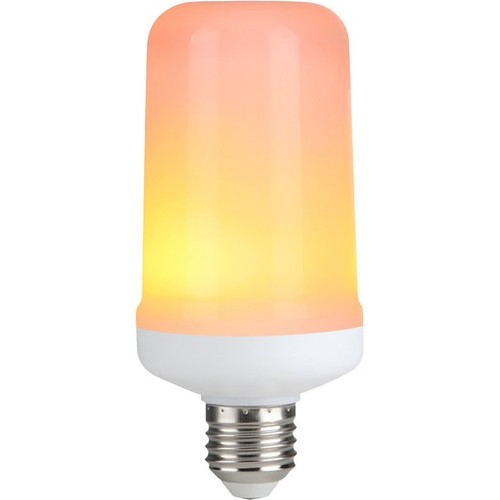 E27 5W LED-lampa med flameffekt - 14cm, 1500K, flicker flame effect