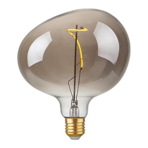 E27 4W LED Filament Flex Snoopy G150 - 130lm, 2200K, dimbar, rökfärgat glas