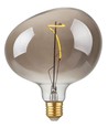 E27 4W LED Filament Flex Snoopy G150 - 130lm, 2200K, dimbar, rökfärgat glas