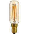 E14 4W dimbar LED-rörlampa - 8,5cm, 2200K, Guld, filament