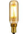 E14 4W dimbar LED-rörlampa - 8,5cm, 2200K, Guld, filament