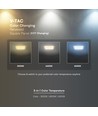 18W kvadratisk LED-panel för inbyggnad - CCT, Backlit, CREE-chip, 6 års garanti