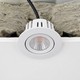 7W RA96 CCT + DimToWarm infälld spotlight för isolering - dimbar, Hål: Ø6,8 cm, Mått: Ø9,3 cm