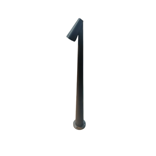 Svart trädgårdslampa - 8W, 80 cm, IP65 utomhus, inkl. ljuskälla