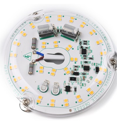 10,1cm / 18W Dimbar LED-insats m/linser - Flicker free, ersätter G24, cirkelrör och kompaktrör