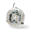 10,1cm / 18W Dimbar LED-insats m/linser - Flicker free, ersätter G24, cirkelrör och kompaktrör