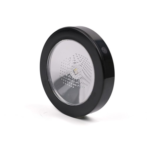 Laddningsbar RGB LED-coaster - Svart, IP54 utomhus