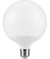 E27 18W dimbar LED-globelampa - G120, 2100lm, opalt glas, 2700K