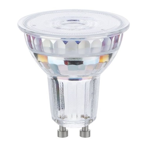 GU10 6W dimbar LED-lampa - 600lm, 2700K, 36 grader, glas