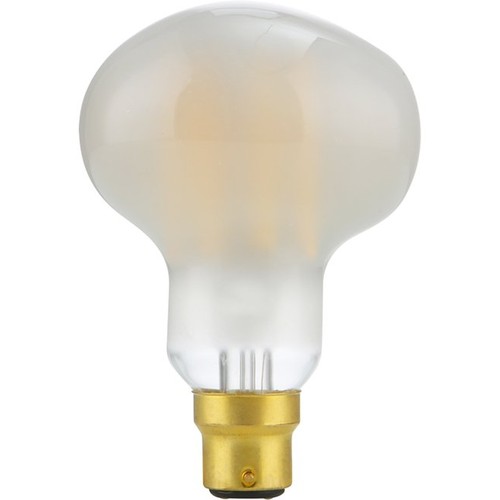 BA22d 6W dimbar LED Hammerhead-lampa - R83, 550lm, 2700K, matt toppförspeglad