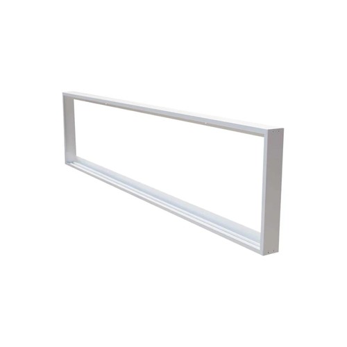 Outlet: Ram för 120x30 LED-panel - Monteringssats, vit kant