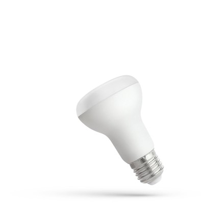 E27 7W R63 LED-lampa - Kallvit, reflektorlampa