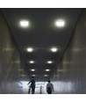 6W kvadratisk LED-panel för utanpåliggande montage - CCT, Backlit, Cree chip, 6 års garanti