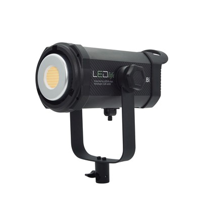 300W Strålkastare för foto och video - Flimmerfri, justerbar färg/ljusstyrka, Display, inkl. fjärrkontroll, 5m kabel